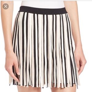 NWT Parker fringe skirt